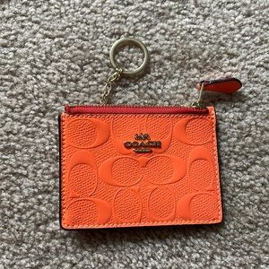 Coach Wallet in Orange